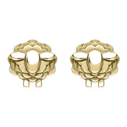 9ct Yellow Gold Sheep Stud Earrings E2531