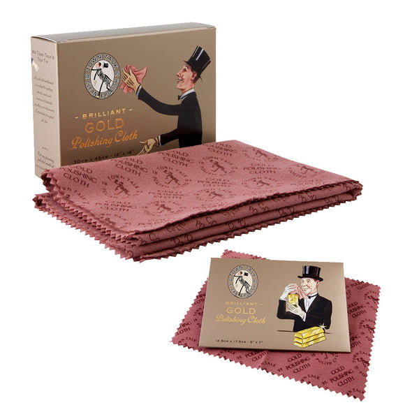 Town Talk Brilliant Gold Polishing Cloth 12