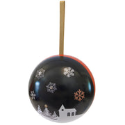 Christmas Wishes Snow Scene Gift Presentation Bauble, BBL4Christmas Wishes Snow Scene Gift Presentation Bauble, BBL4