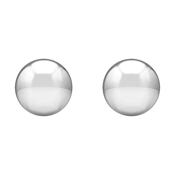 Sterling Silver 8mm Ball Stud Earrings. 610OR 031
