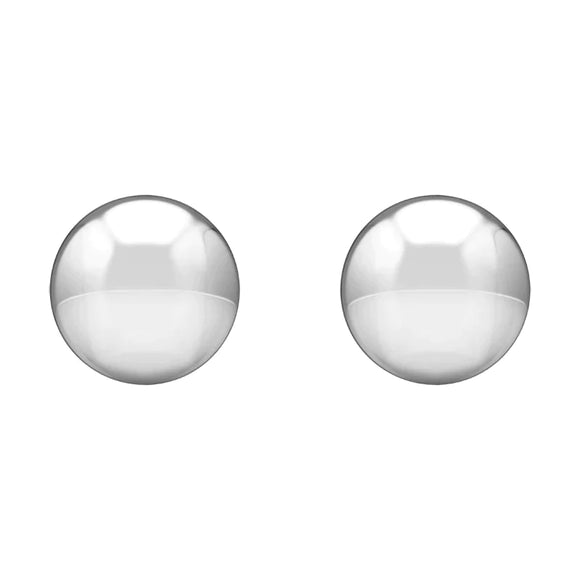 Sterling Silver 8mm Ball Stud Earrings. 610OR 031