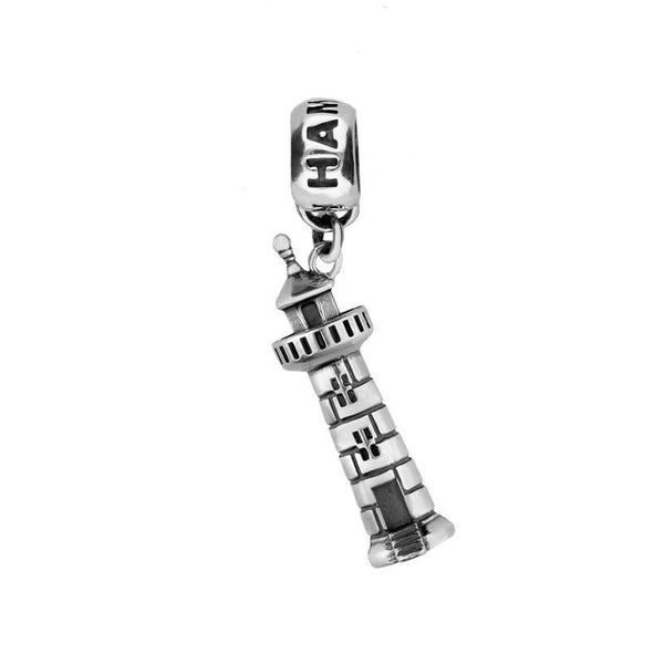 Sterling Silver Regatta Lighthouse Tube Charm