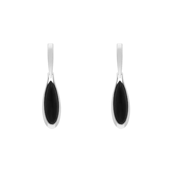 sterling-silver-Whitby-Jet-long-pear-shaped-drop-Earrings-E1556