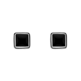 sterling-silver-Whitby-Jet-8mm-square-stud-Earrings-E204
