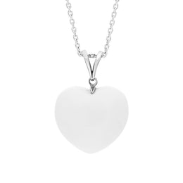 Sterling Silver Bauxite Extra Large Split Bail Necklace, P2271_XL