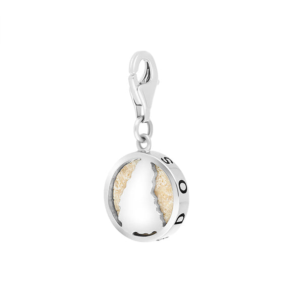 Sterling Silver Coquina Barbados Clip Charm