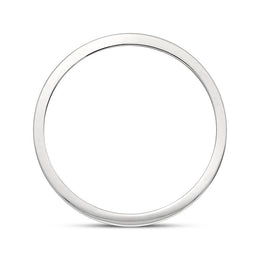 Sterling Silver Whitby Jet Queen's Jubilee Hallmark Princess Cut 6mm Ring D